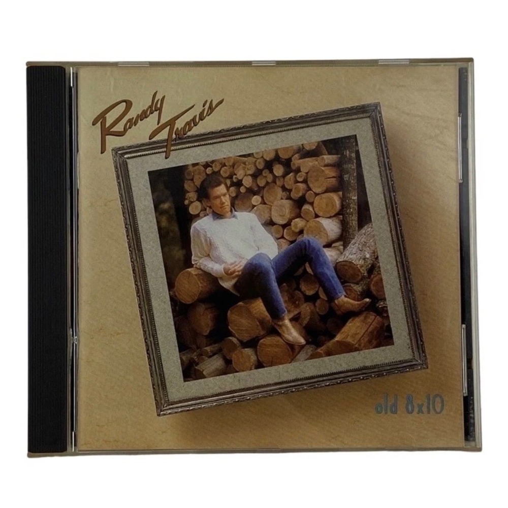Randy Travis Old 8x10 CD 1988 Warner Bros Country Music Album 25738-2